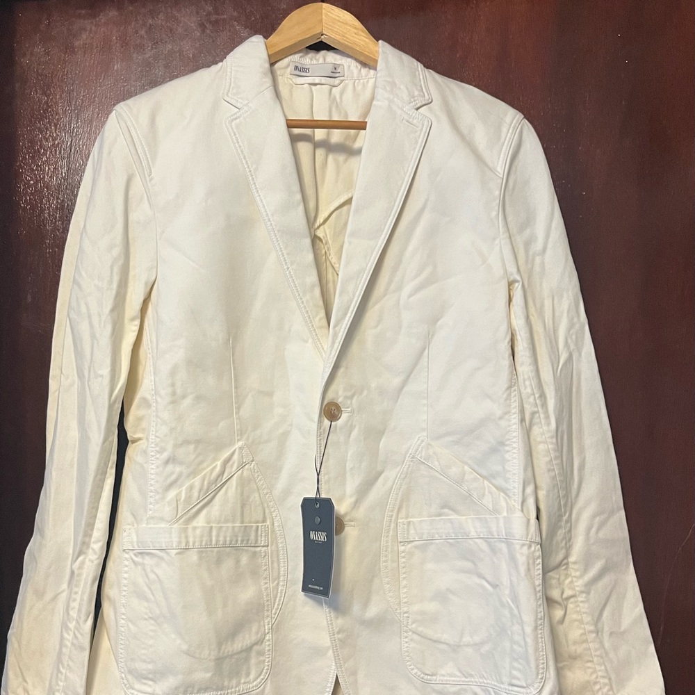 Men’s Onassis Snow White Blazer